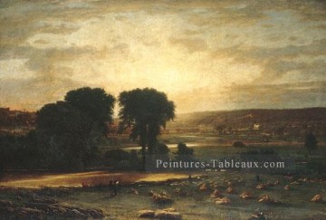Paix et abondance Tonalist George Inness Peinture à l'huile